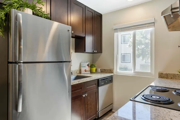 Updated Kitchen at the Phoenix Sacramento Apartment Community in Sacramento, California