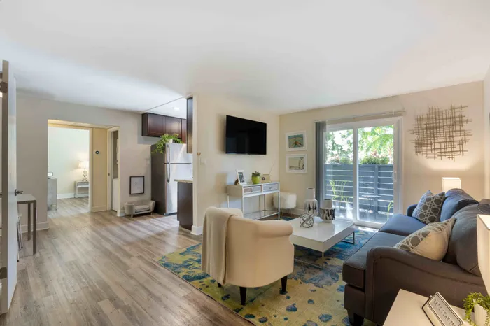 Spacious Living Room at the Phoenix Sacramento Apartment Community in Sacramento, California