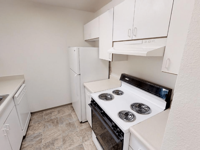 Updated Kitchen at Willow Place in Pullman, Washington