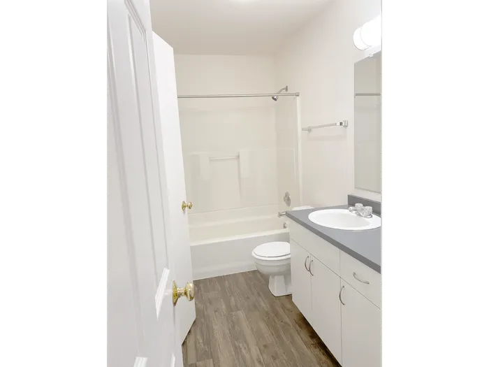 Modern Private Bathrooms at Willow Place in Pullman, Washington