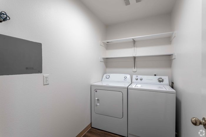 In-Unit Washer and Dryer at Willow Place in Pullman, Washington