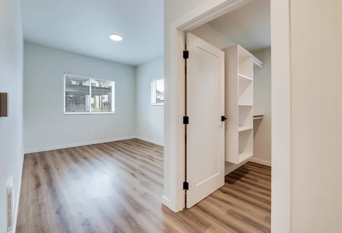 Bedroom with Closet Space at The Preserve on Goodpasture in Eugene, Oregon