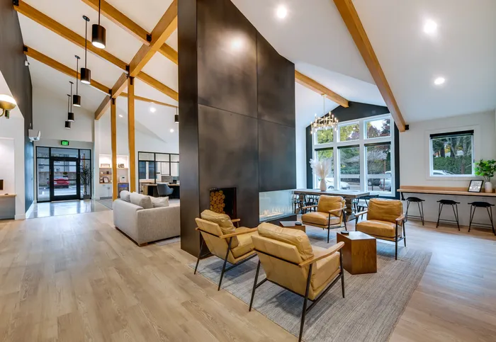 Modern Clubhouse at The Preserve on Goodpasture in Eugene, Oregon