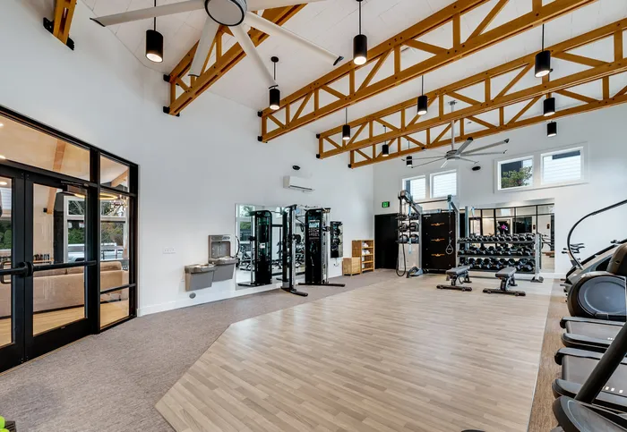Luxury Fitness Center at The Preserve on Goodpasture in Eugene, Oregon