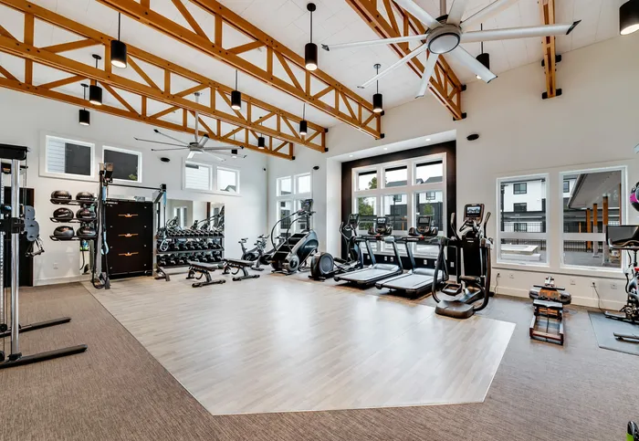 Luxury Fitness Center at The Preserve on Goodpasture in Eugene, Oregon