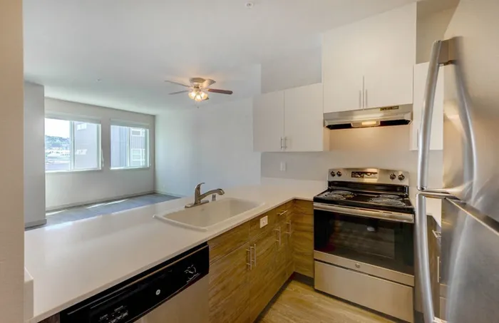 Kitchen at Union View in Seattle, Washington