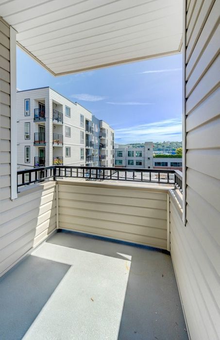 Large Balcony at Union View in Seattle, Washington