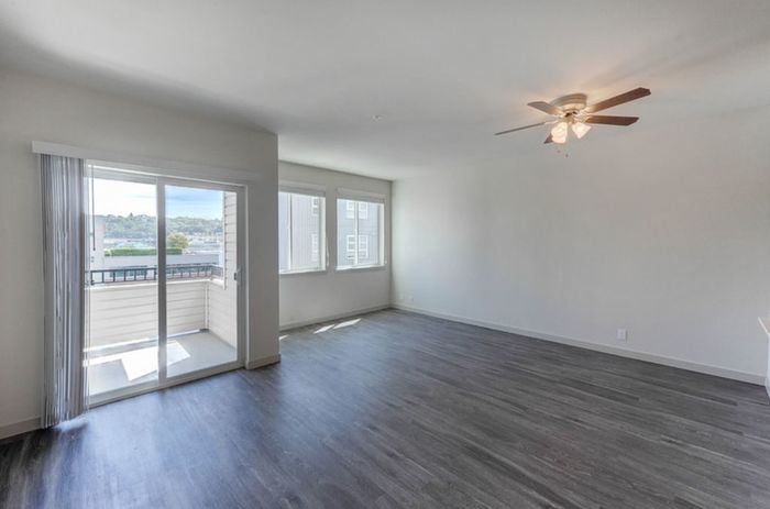 Living Room at Union View in Seattle, Washington