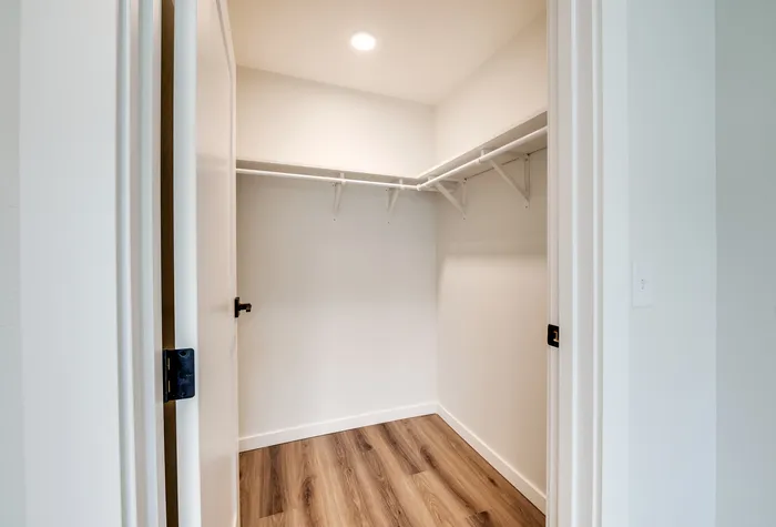 2x2 Spacious Walk-In Closet at The Preserve on Goodpasture in Eugene, Oregon