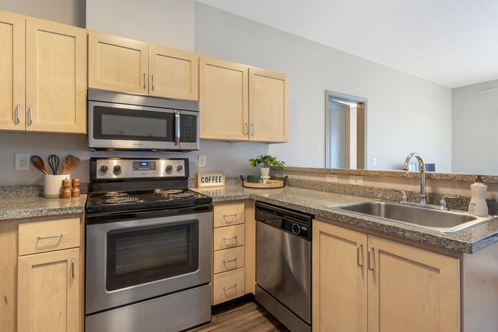 Kitchen  at Chase Courtyard in Eugene, Oregon