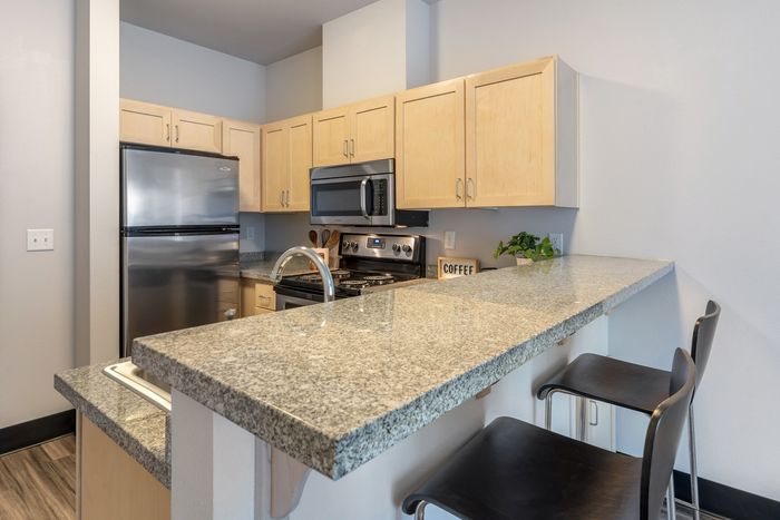 Kitchen at Chase Courtyard in Eugene, Oregon