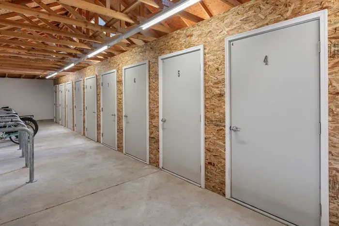 Additional storage units  at Chase Courtyard in Eugene, Oregon