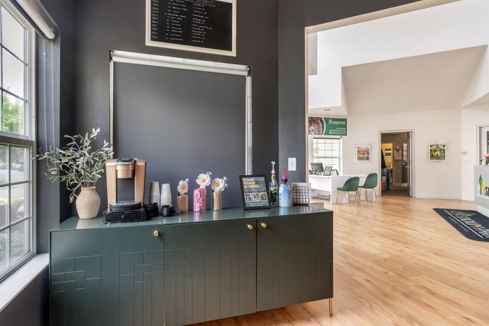 Coffee bar at Stadium Park Apartment Community in Eugene, Oregon