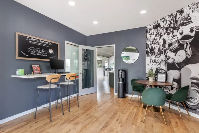 Lounge at Stadium Park Apartment Community in Eugene, Oregon