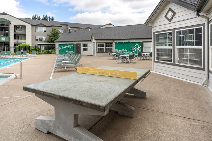 Table tennis at Stadium Park Apartment Community in Eugene, Oregon