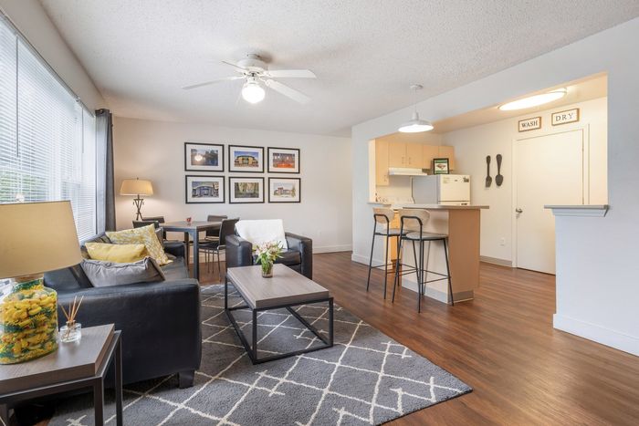 Living Room at Stadium Park Apartment Community in Eugene, Oregon