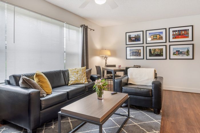 Living Room at Stadium Park Apartment Community in Eugene, Oregon