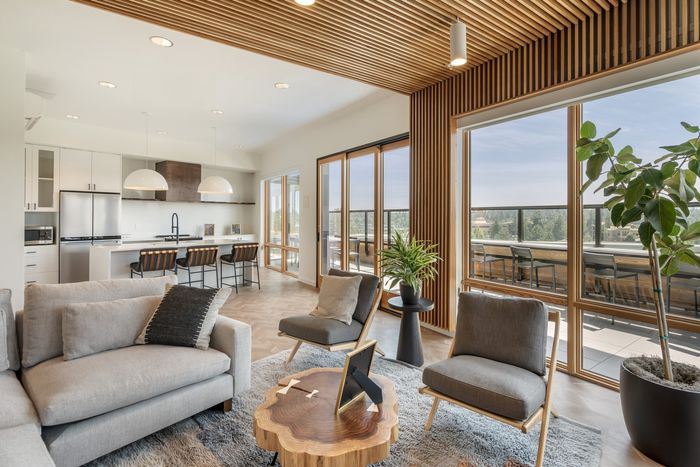 Lounge at The Current in Bend, Oregon