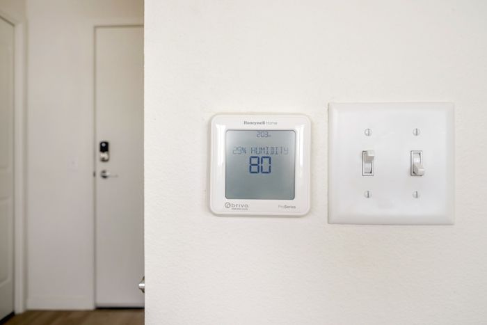 Smart thermostats and locks at The Current in Bend, Oregon