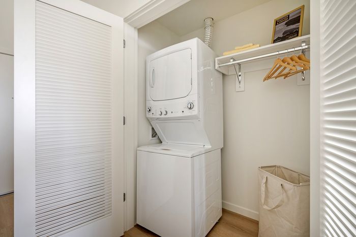 Washer and dryer included at The Current in Bend, Oregon