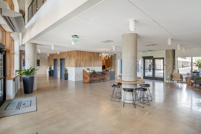 Leasing office at The Current in Bend, Oregon