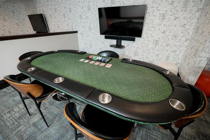 Gaming Table at Campus Circle in Urbana, Illinois