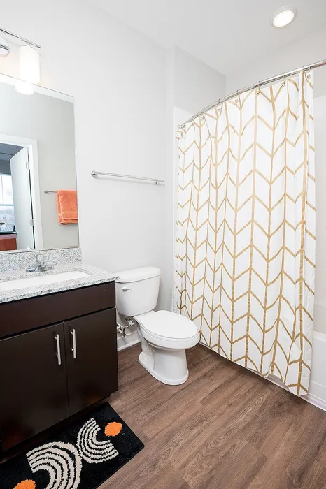Bathroom  at Campus Circle in Urbana, Illinois