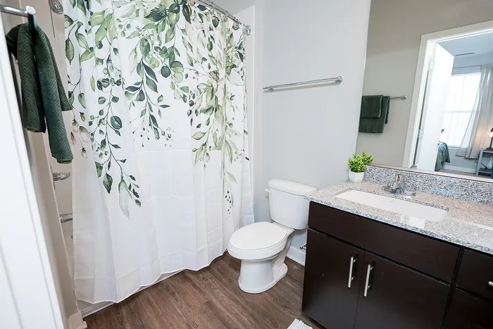 Bathroom  at Campus Circle in Urbana, Illinois