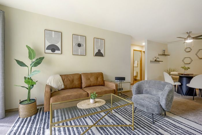 Living Room at Alderwood Heights in Lynnwood, Washington