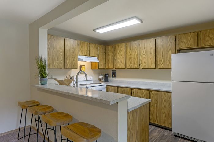Kitchen at Alderwood Heights in Lynnwood, Washington