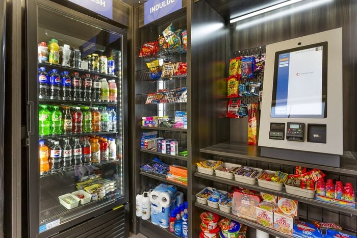 Self-Serve Micro Market at Pinnacle Mountain View apartments in Clearfield, UT