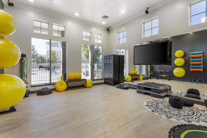 Yoga Studio at Pinnacle Mountain View apartments in Clearfield, UT