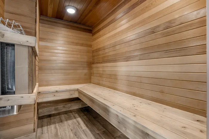 Sauna at The Colony at Bear Creek Apartment Community in Redmond, Washington