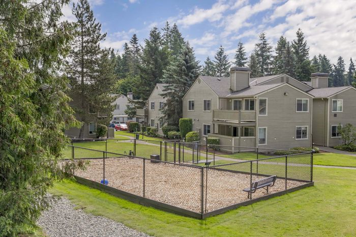 Dog Park at The Colony at Bear Creek Apartment Community in Redmond, Washington