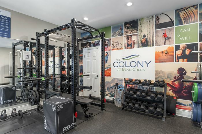 Fitness Center at The Colony at Bear Creek Apartment Community in Redmond, Washington