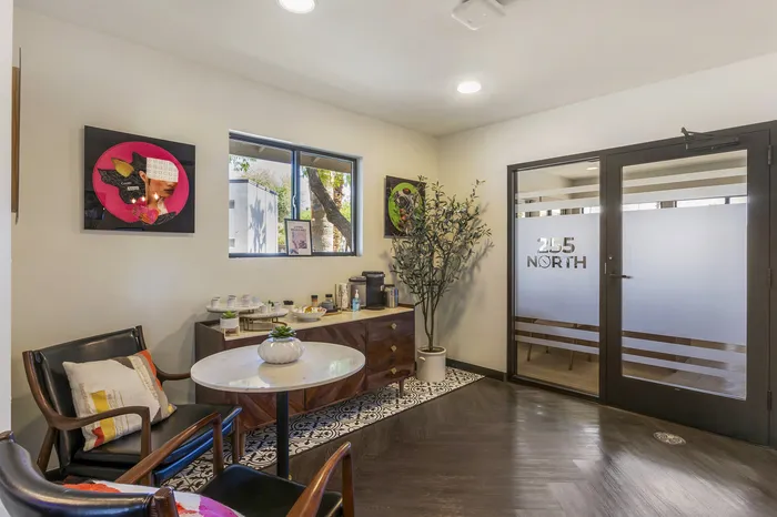 255 North welcoming leasing office interior with modern design in Tucson AZ apartment community