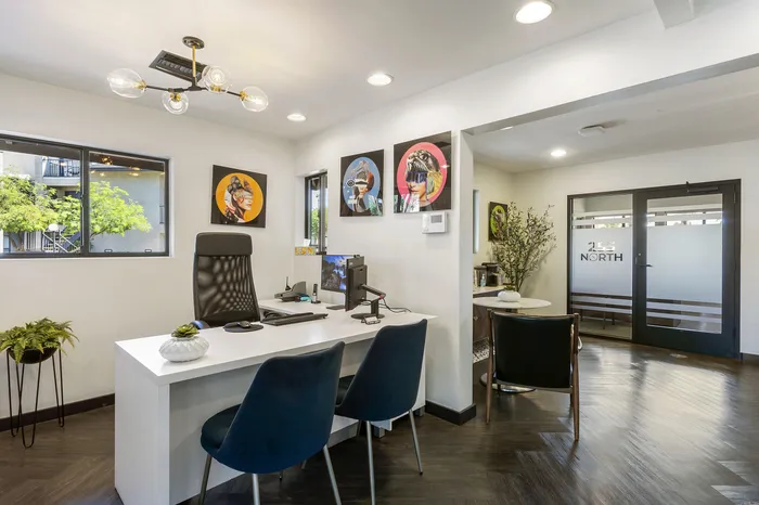 255 North leasing office interior featuring a comfortable and professional environment in Tucson Arizona
