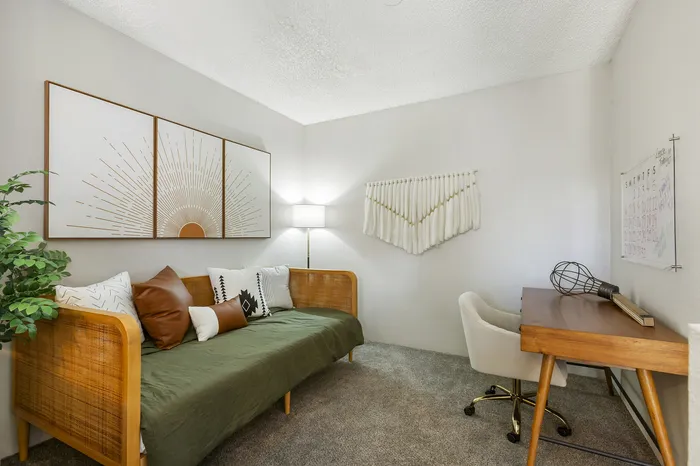 255 North spacious model bedroom featuring luxury finishes and ample natural light in Tucson Arizona