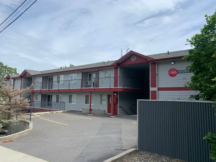 Exterior of Coug Housing in Pullman, Washington