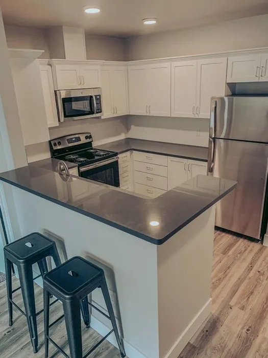 Fully-equipped Kitchen at Coug Housing in Pullman, Washington
