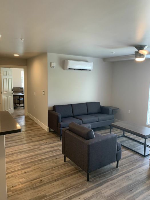 Spacious Living Area at Coug Housing in Pullman, Washington