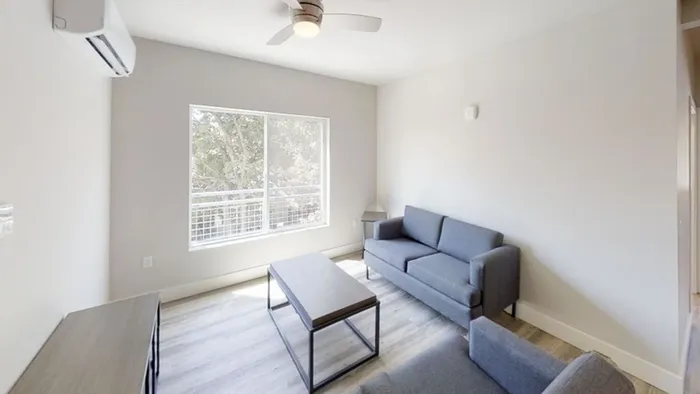 Spacious Living Area at Coug Housing in Pullman, Washington