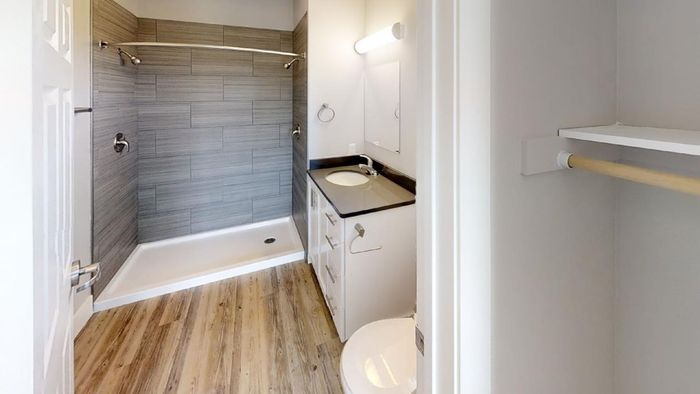 Private Bathroom at Coug Housing in Pullman, Washington