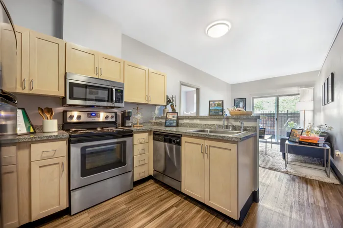 Kitchen at Chase Courtyard in Eugene, Oregon