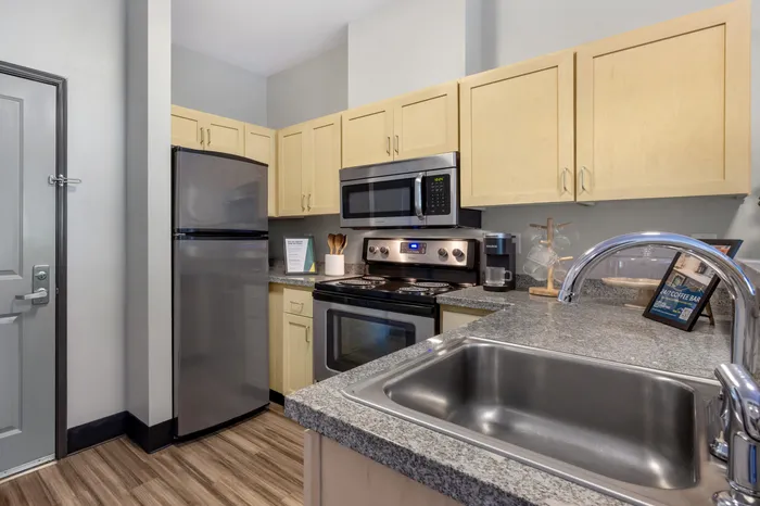 Kitchen at Chase Courtyard in Eugene, Oregon