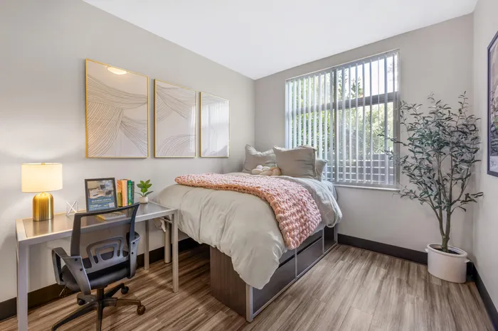 Bedroom at Chase Courtyard in Eugene, Oregon