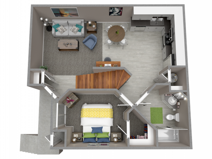 255 North 3 bedroom loft