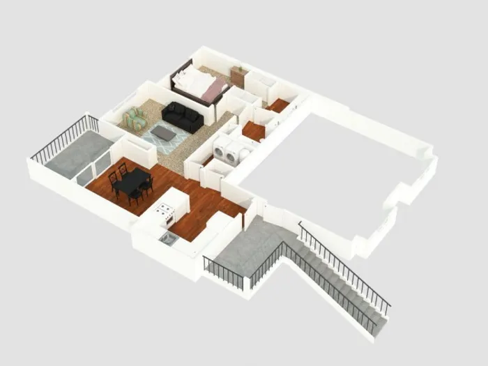 1 bedroom apartment floor plan