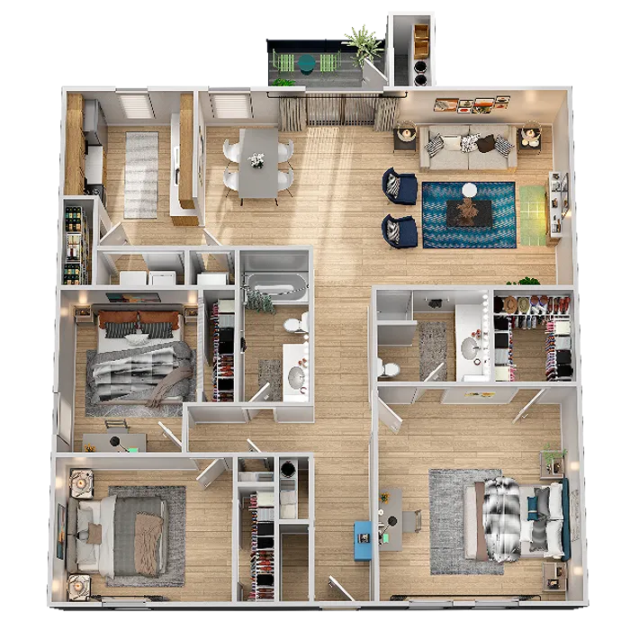 3x2 Large Duplex!
