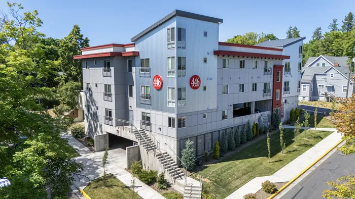 The 446 Apartment Building at Coug Housing in Pullman, Washingon